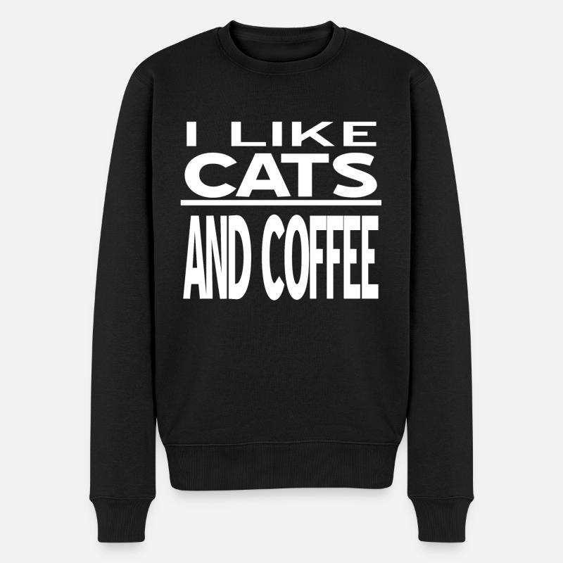 Félin - Pull Premium bio Homme - noir