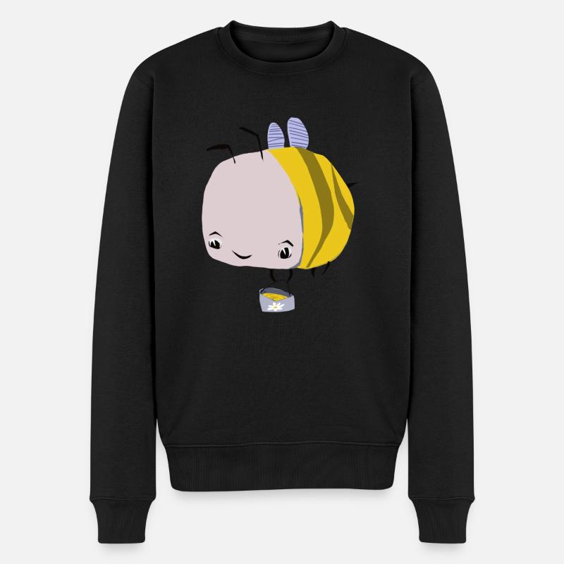 La petite ouvrière - Pull Premium bio Homme - noir