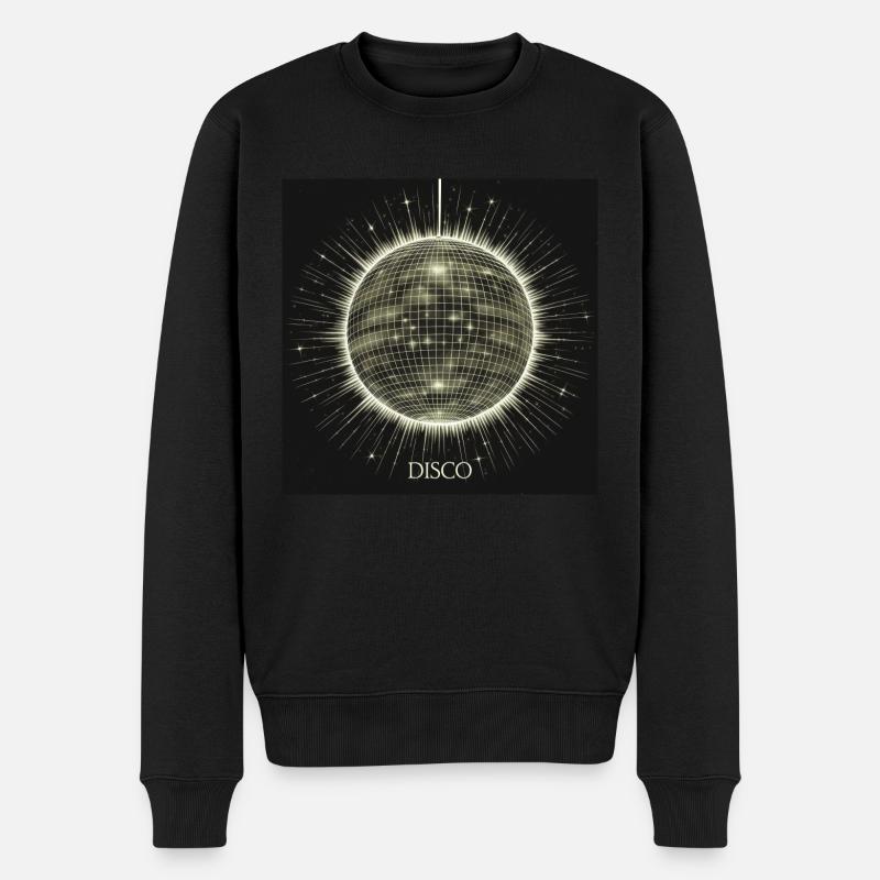 Boule DISCO - Pull Premium bio Homme - noir