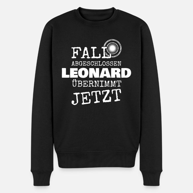 Leonard - Pull Premium bio Homme - noir