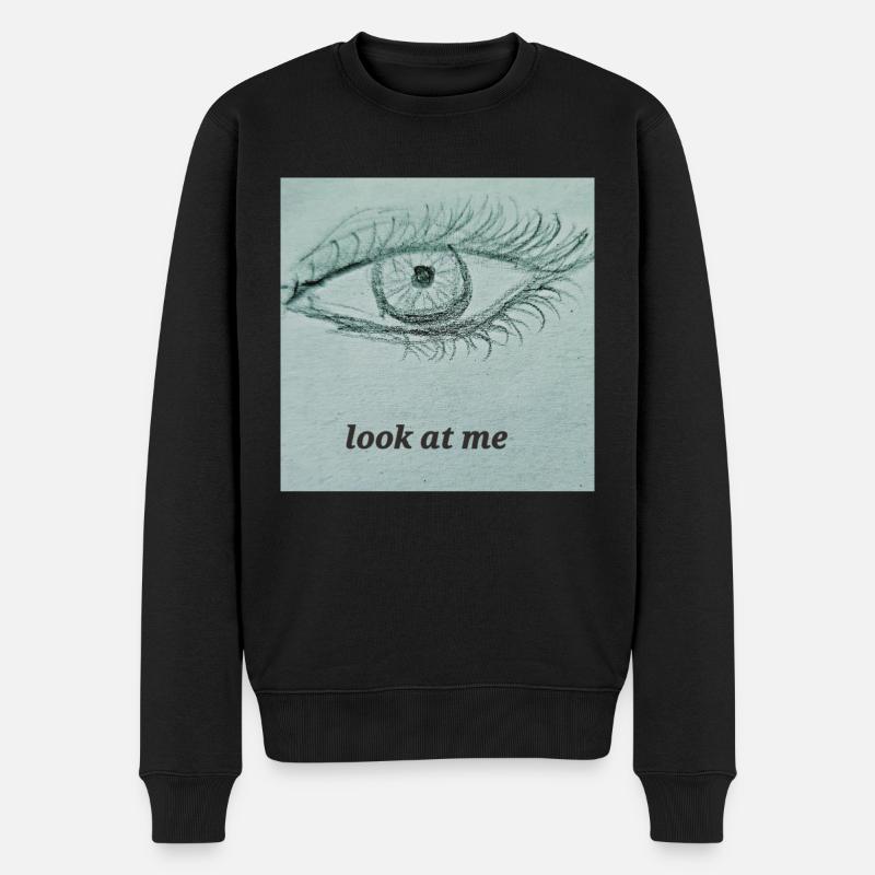 Regarde-moi - Pull Premium bio Homme - noir