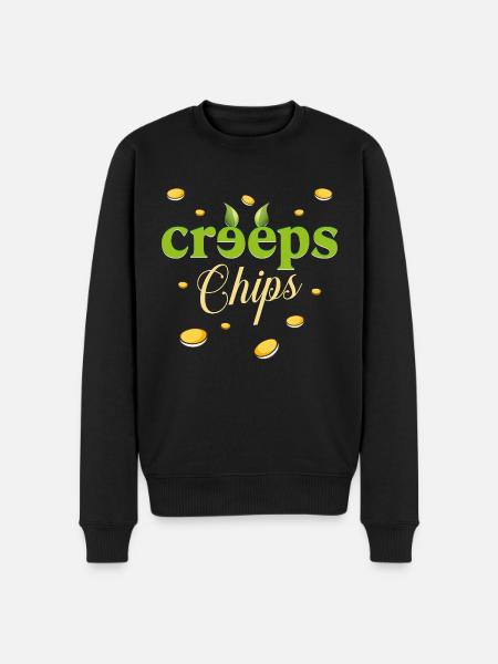 Creeps Chips - La nouvelle tendance - Pull Premium bio Homme - noir