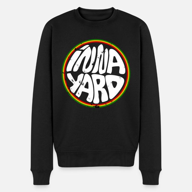 Cour Inna - Pull Premium bio Homme - noir