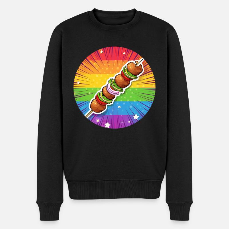 LGBTQ Kebab - Pull Premium bio Homme - noir