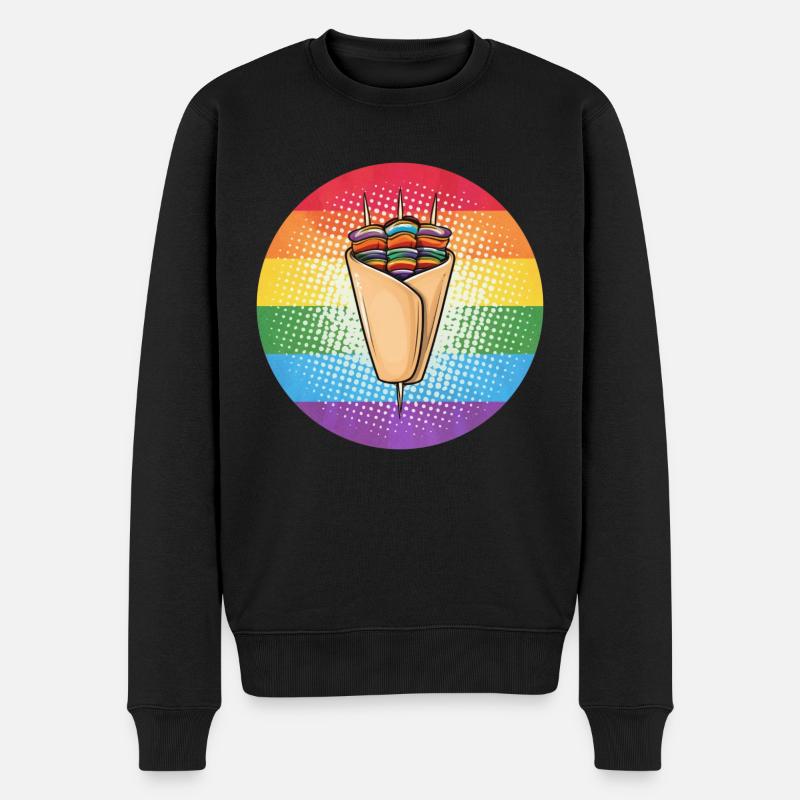 LGBTQ Kebab - Pull Premium bio Homme - noir