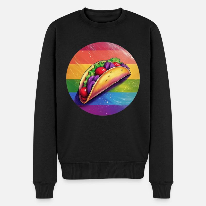 LGBTQ Taco - Pull Premium bio Homme - noir
