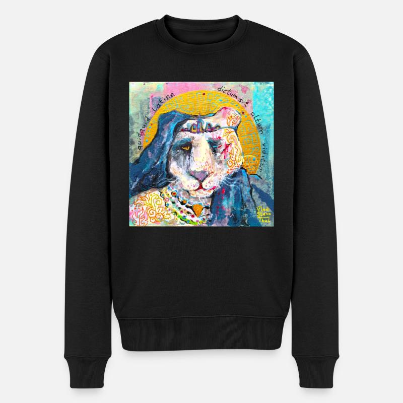 Imperator Lion - Pull Premium bio Homme - noir