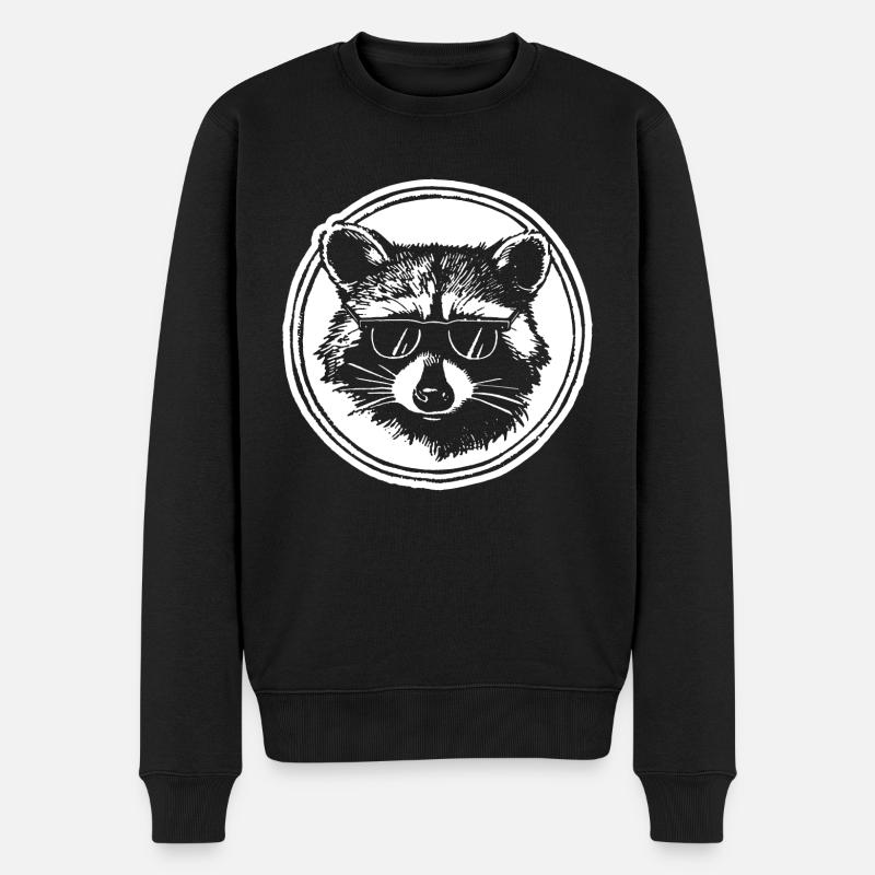 Raton laveur - Pull Premium bio Homme - noir