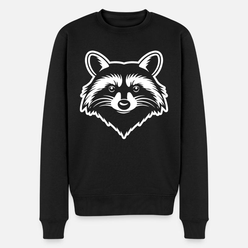 Raton laveur - Pull Premium bio Homme - noir