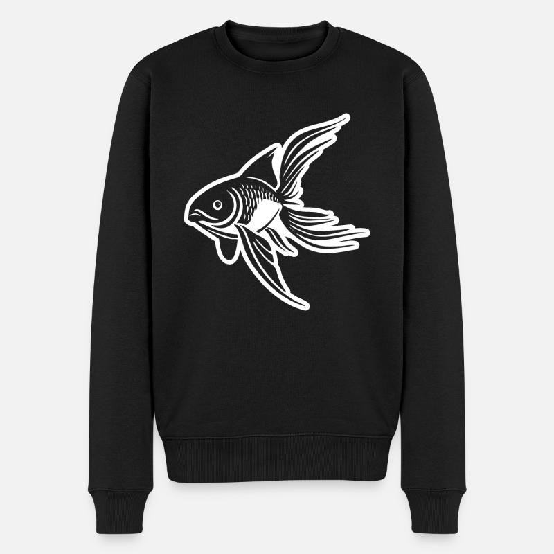 Poisson - Pull Premium bio Homme - noir
