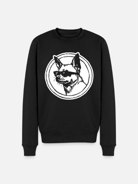 Chihuahua - Men's Premium Organic Jumper - black