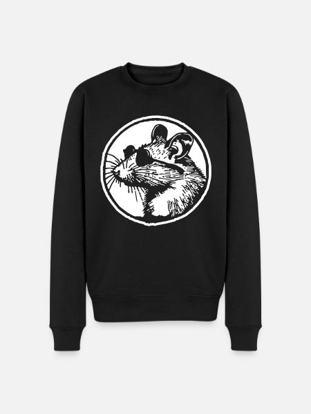 Mouse Rat - Men's Premium Organic Jumper - black