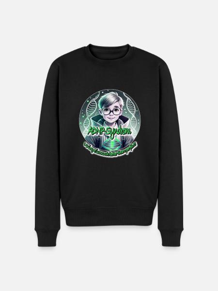 ADNP - Syndrom - Männer Premium Bio Pullover - Schwarz