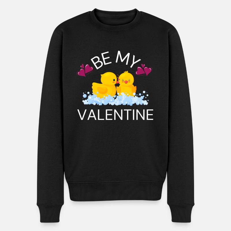 Par mon Valentin - Pull Premium bio Homme - noir