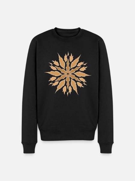 Middle Eastern Sun - Men's Premium Organic Jumper - black