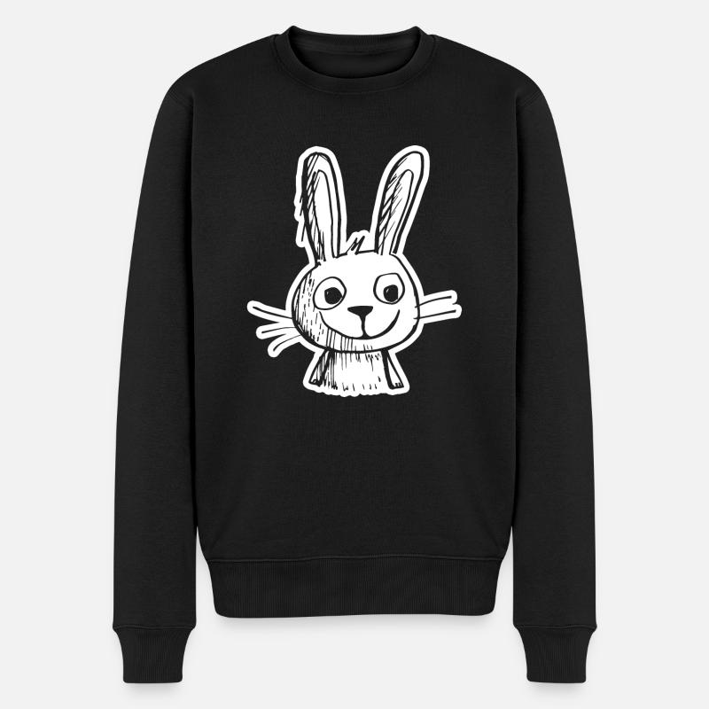 Lapin Lapin - Pull Premium bio Homme - noir