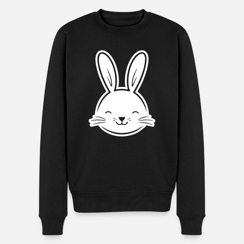Lapin Lapin - Pull Premium bio Homme - noir