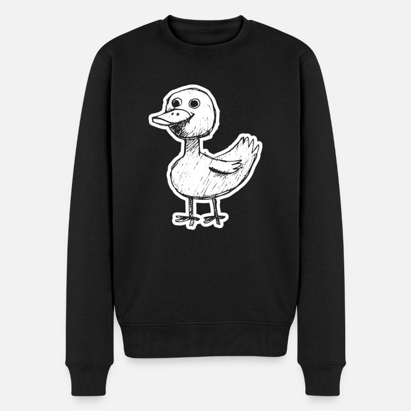 Canards - Pull Premium bio Homme - noir