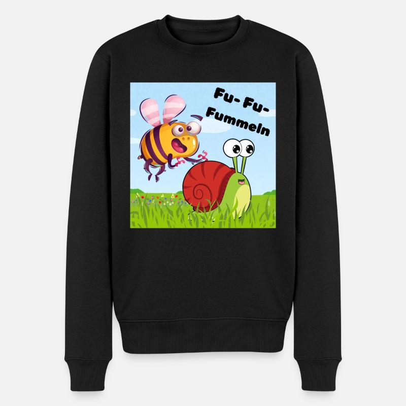 Fu-Fu-Fumble Fun - Pull Premium bio Homme - noir