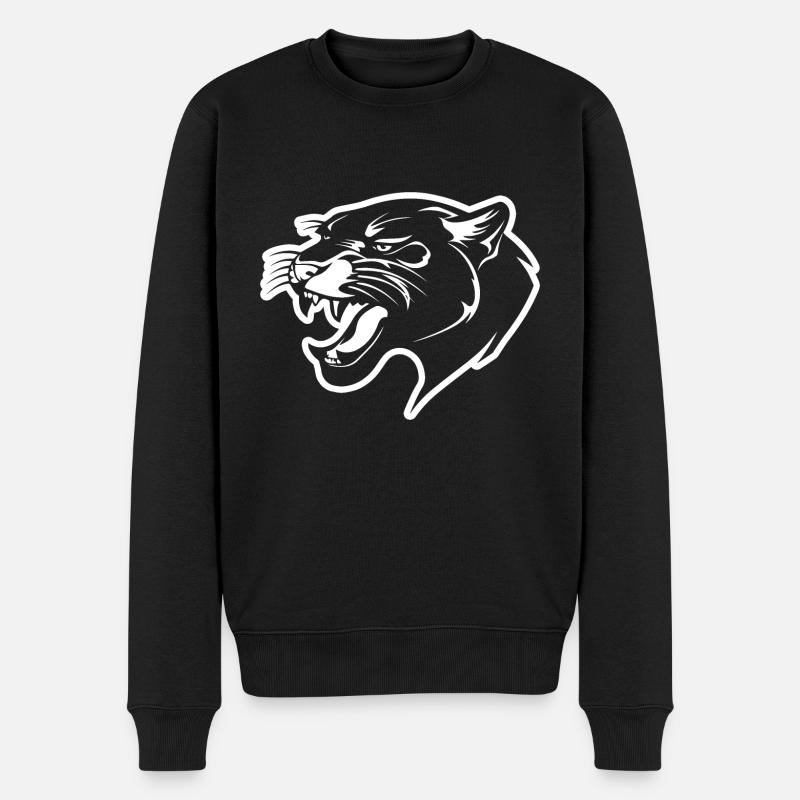 Panthère - Pull Premium bio Homme - noir
