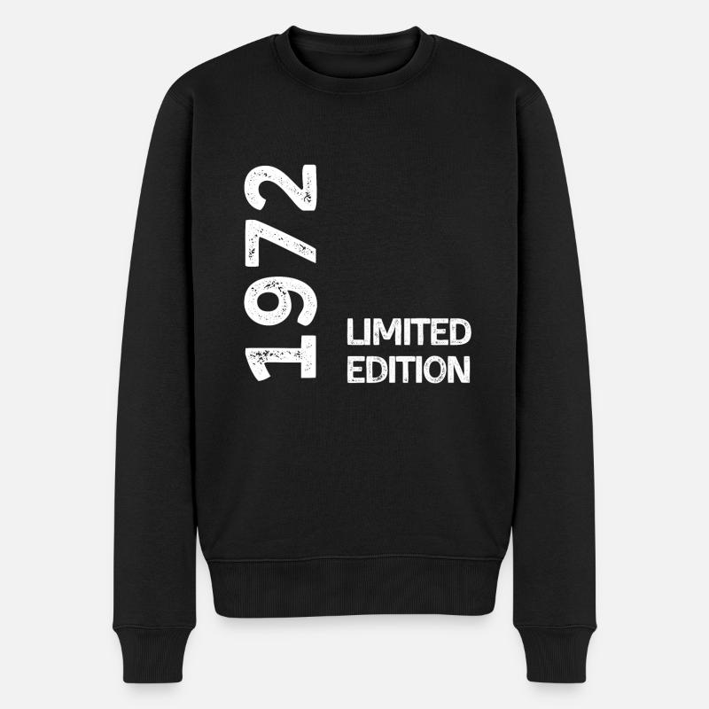 1972 limited edition - Pull Premium bio Homme - noir