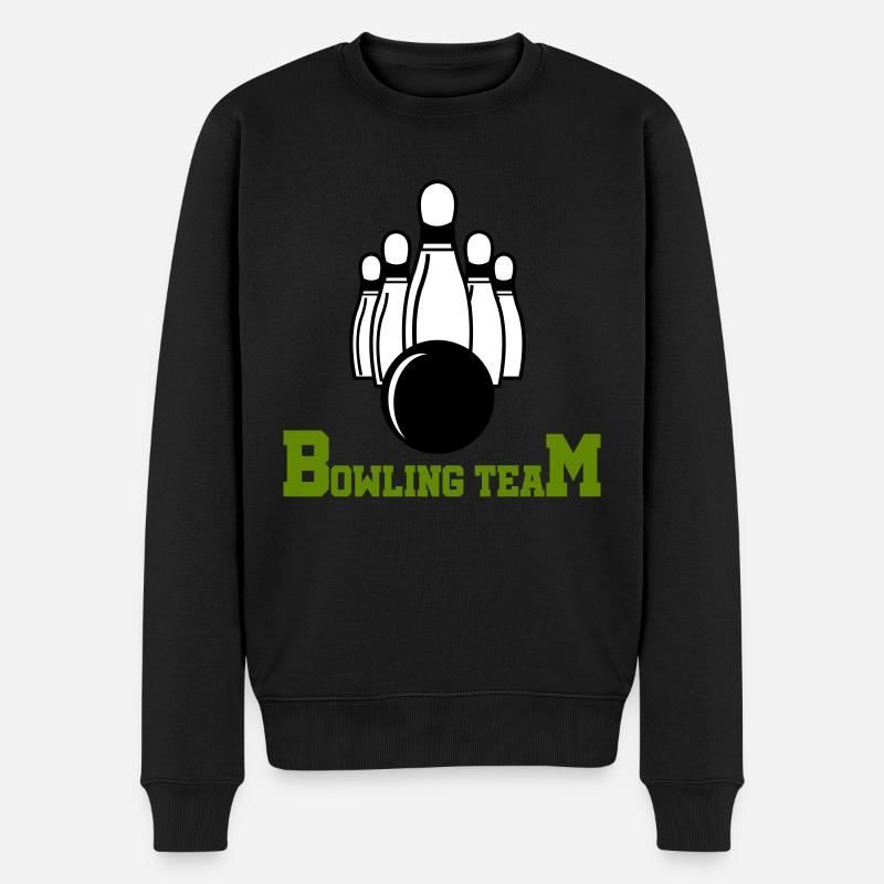 Équipe de bowling - Pull Premium bio Homme - noir