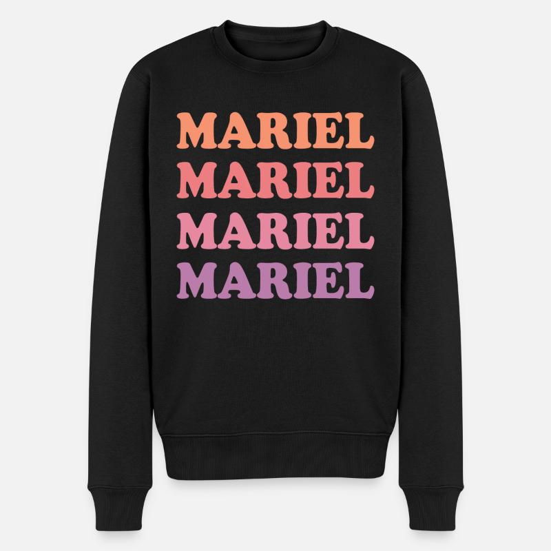 Mariel comme nom - Pull Premium bio Homme - noir