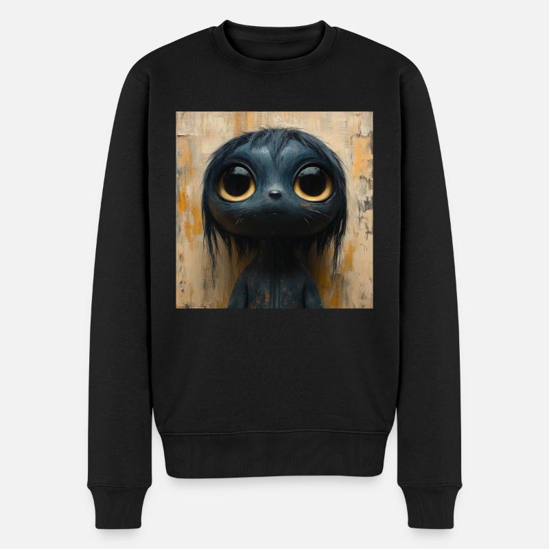 Animal de compagnie extraterrestre - Pull Premium bio Homme - noir