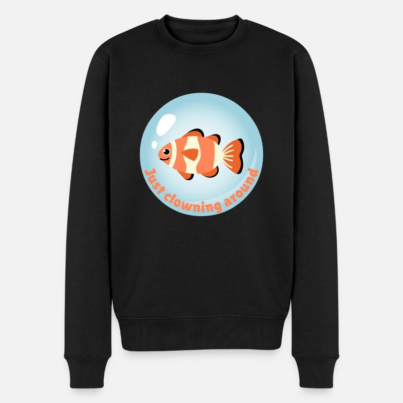 Juste faire le clown - Pull Premium bio Homme - noir