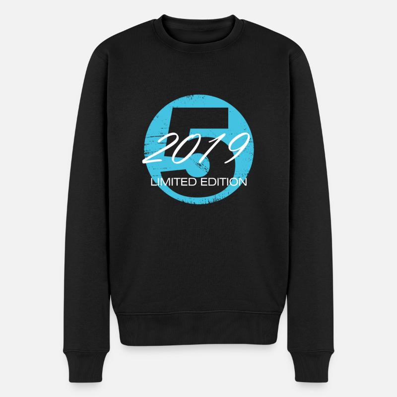 Edition limitée 5 ans d’âge - Pull Premium bio Homme - noir