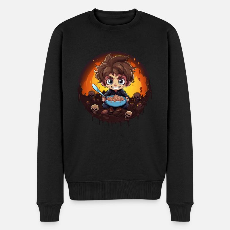 Cereal Killer Funny Muesli Motif - Pull Premium bio Homme - noir