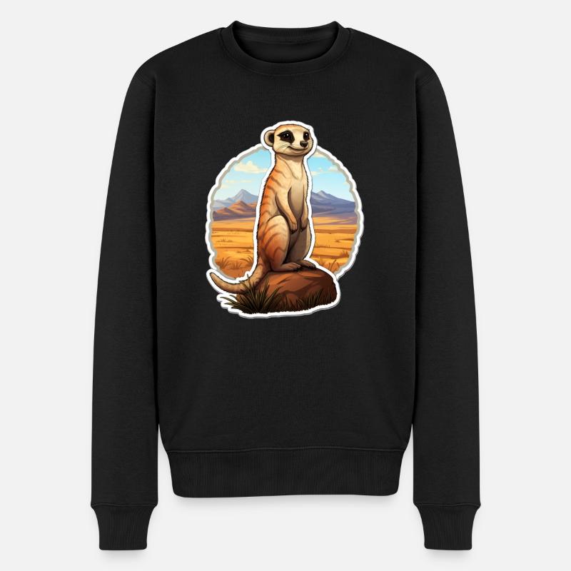 Suricate - Pull Premium bio Homme - noir