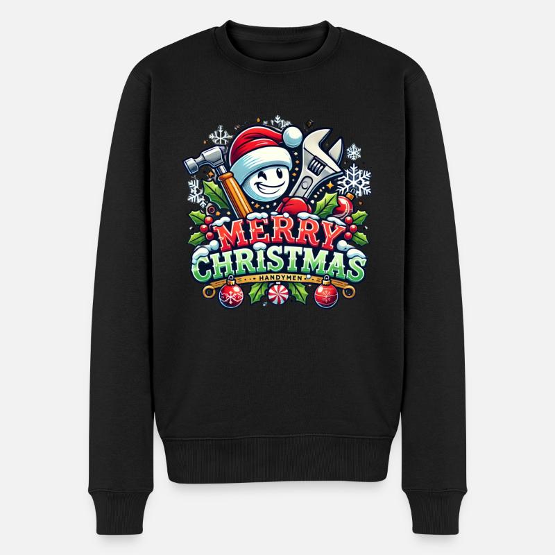Bricoleur Artisan de Noël - Pull Premium bio Homme - noir