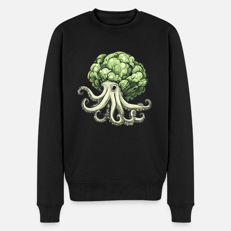 Chou poulpe - Pull Premium bio Homme - noir