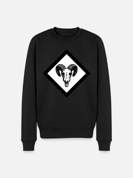 Gotland - Men's Premium Organic Jumper - black