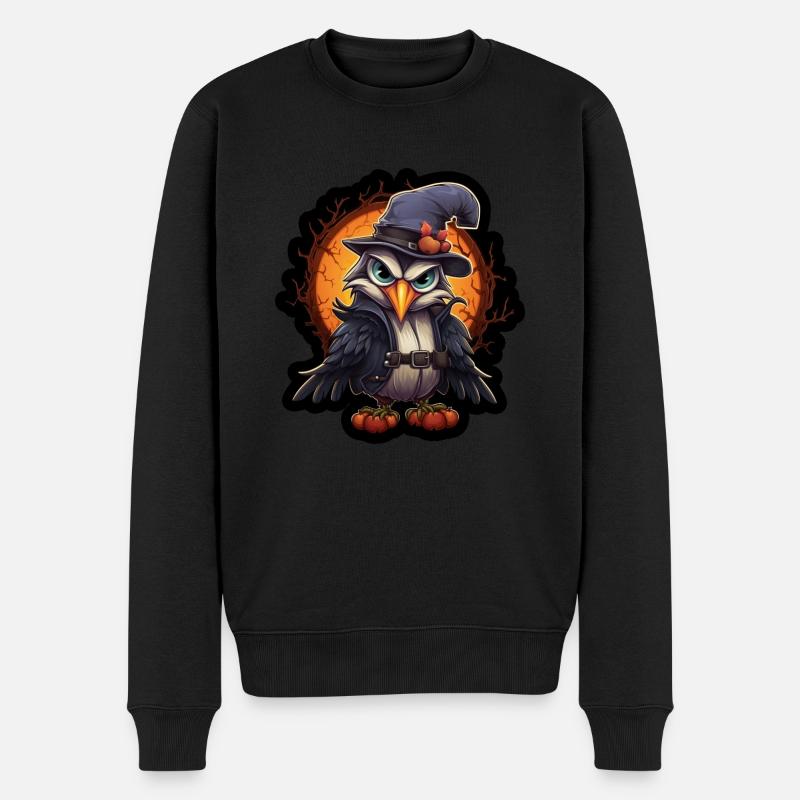 Toucan Halloween - Pull Premium bio Homme - noir