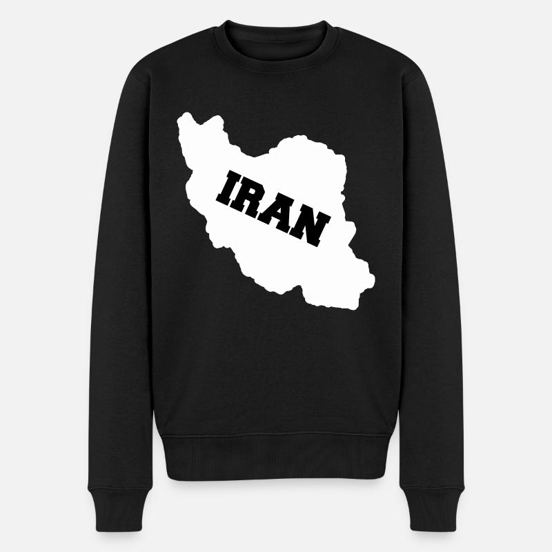 Iran - Pull Premium bio Homme - noir