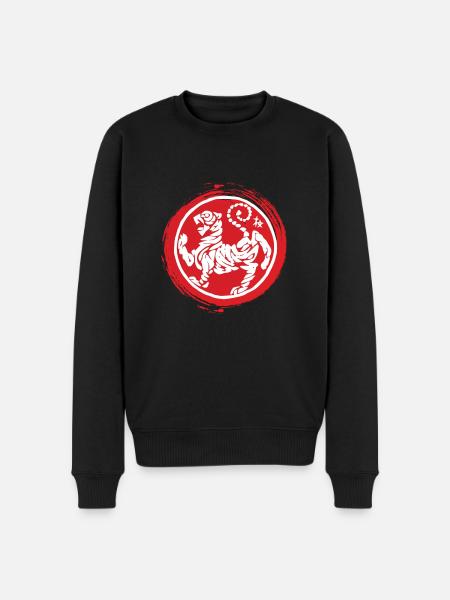 Shotokan Karate - Men's Premium Organic Jumper - black