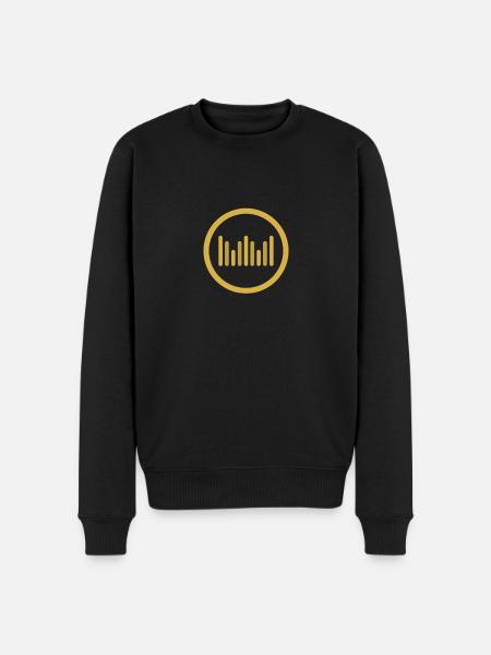 Tunetanium Logo Original - Männer Premium Bio Pullover - Schwarz