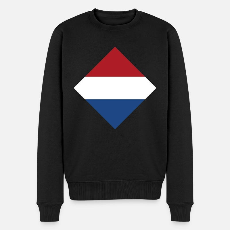 Pays-Bas - Pull Premium bio Homme - noir