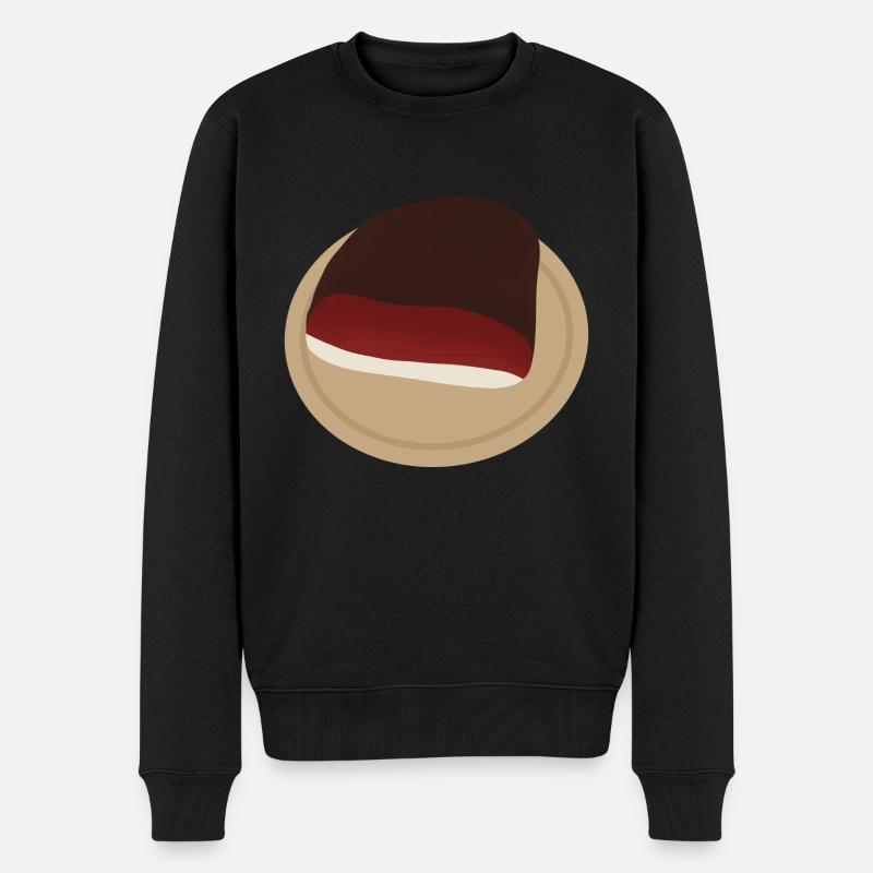 Tiroler Speck - Männer Premium Bio Pullover - Schwarz