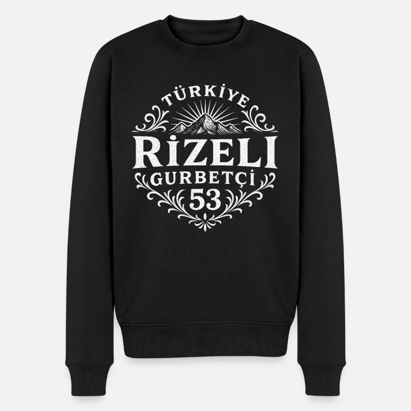 Rize - Pull Premium bio Homme - noir