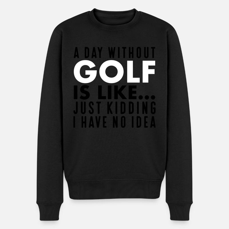 Golf - Pull Premium bio Homme - noir
