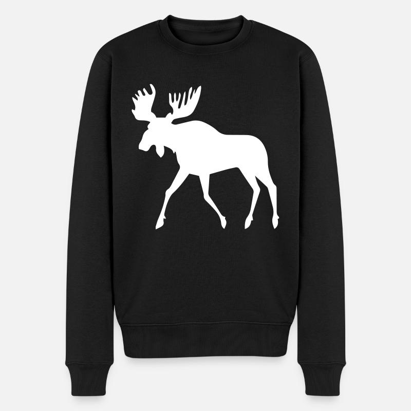 élan - Pull Premium bio Homme - noir