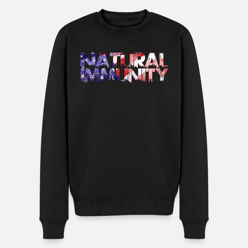 Natural Immunity - Pull Premium bio Homme - noir