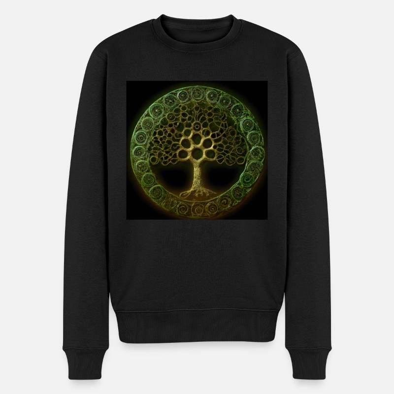 Arbre de vie celtique - Pull Premium bio Homme - noir