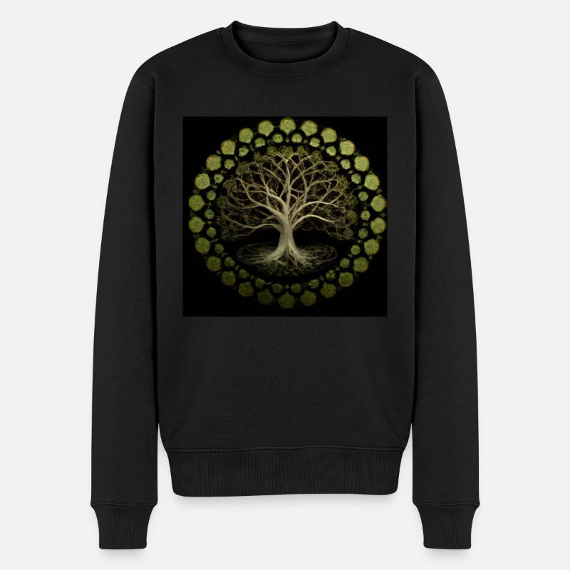 Arbre de vie celtique - Pull Premium bio Homme - noir
