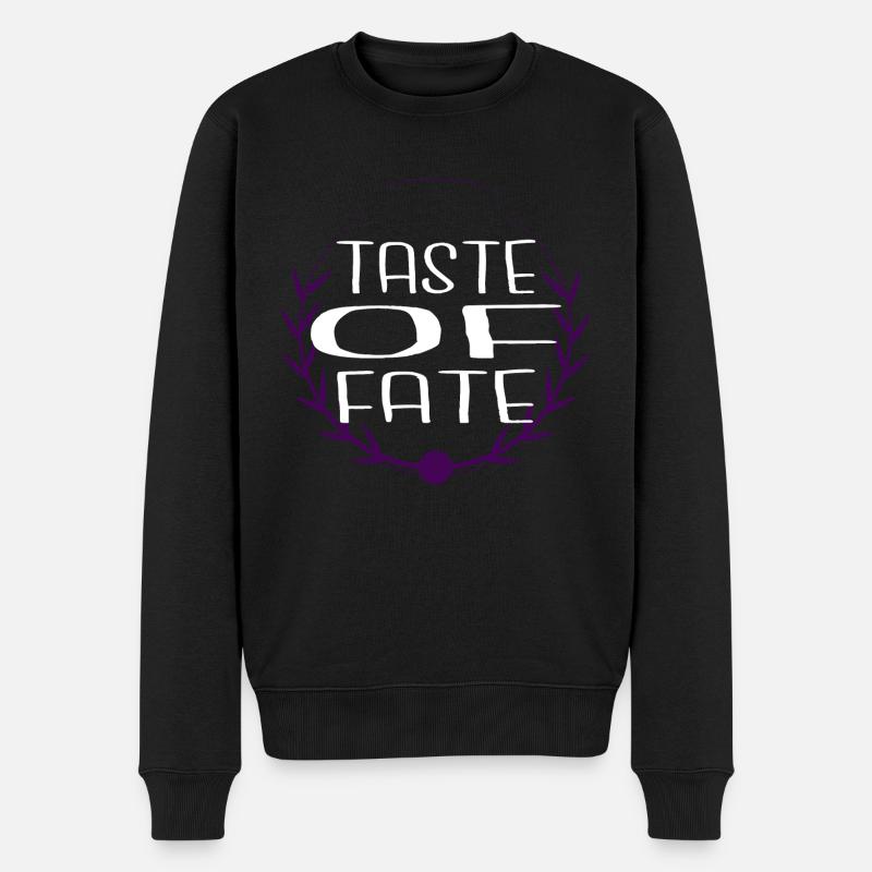 birthday present idea destiny quotes - Männer Premium Bio Pullover - Schwarz