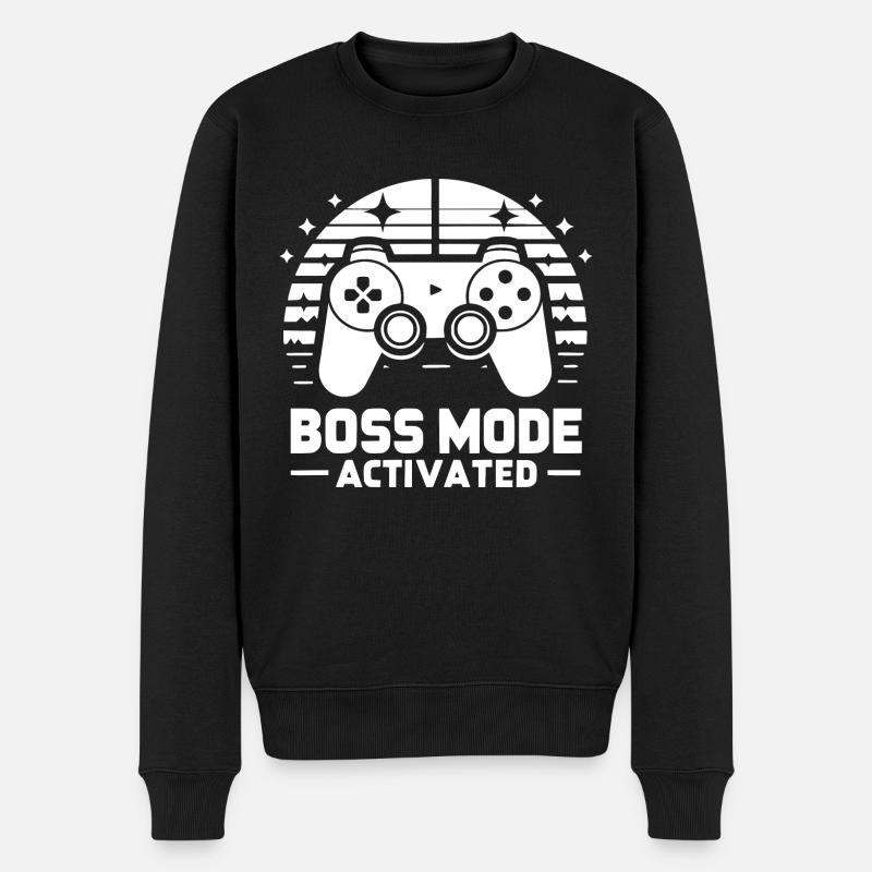 Mode Bos activé - Pull Premium bio Homme - noir