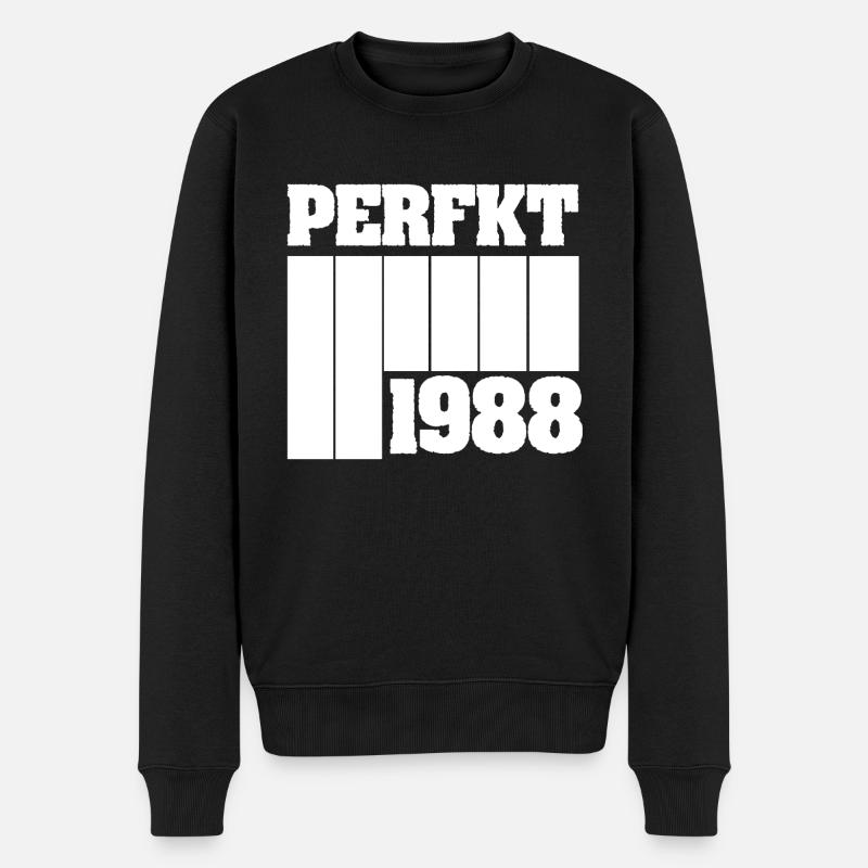 Parfait 1988 - Pull Premium bio Homme - noir